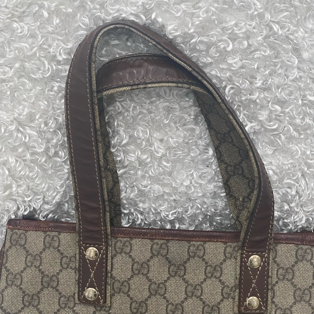 Gucci Gg Plus Monogram Signature Web Loop Vertica… - image 6